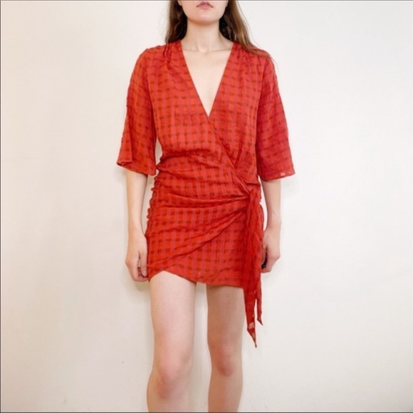 ZARA SS21 DOUBLE BREASTED MINI DRESS 100% COTTON - Picture 2 of 6